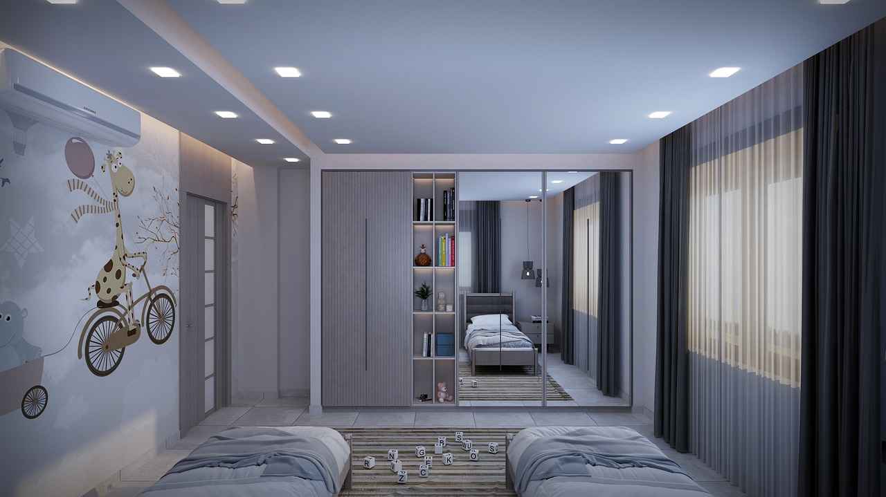 4. Sleek Upholstered Beds