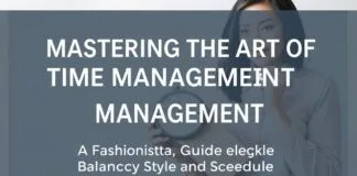 Mastering the Art of Time Management: A Fashionista’s Guide to Balancing Style and Schedule Mastering the Art of Time Management: A Fashionista's Guide to Balancing Style and Schedule