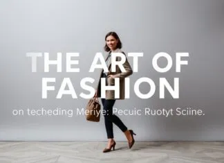 The Art of Fashion: Elevating Your Style and Space The Art of Fashion: Enhancing Your Style and Environment