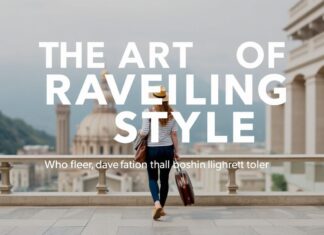 The Art of Traveling in Style: Fashion Tips for the Modern Globetrotter The Art of Traveling in Style: Fashion Tips for the Modern Globetrotter