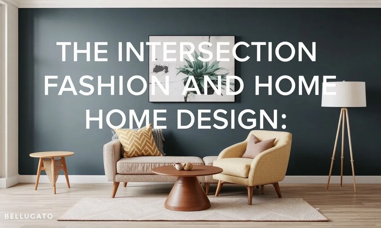 The Intersection of Fashion and Home Design: Creating a Coherent Style Story