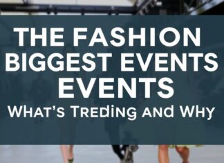 The Fashion World’s Biggest Events: What’s Trending and Why The Fashion World's Biggest Events: What's Trending and Why