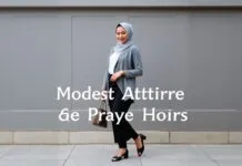 The Fashionable Fusion: Modest Style for Prayer Times The Trendy Blend: Modest Attire for Prayer Hours