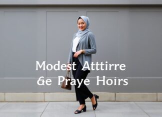 The Fashionable Fusion: Modest Style for Prayer Times The Trendy Blend: Modest Attire for Prayer Hours