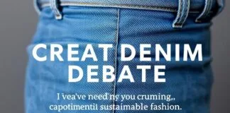 The Great Denim Debate: Why We Need to Fix Our Committment to Sustainable Fashion The Great Denim Debate: Why We Need to Address Our Commitment to Sustainable Fashion